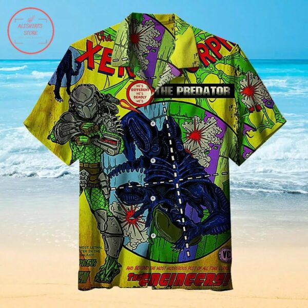 The Horrifying Xenomorph Hawaiian Shirt