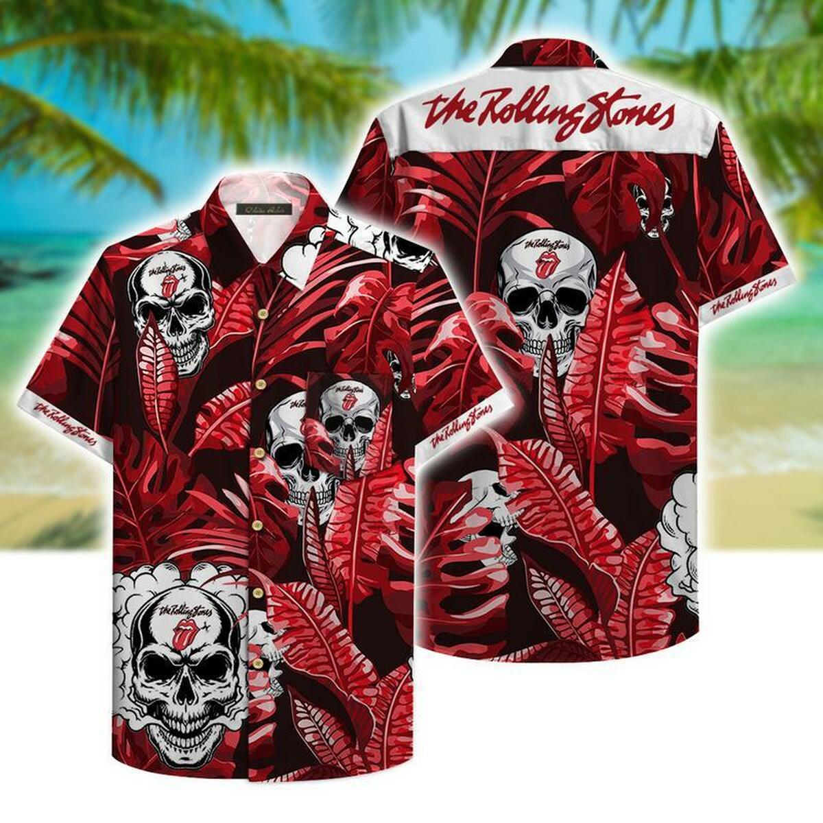 The Rolling Stones Hawaiian Shirt