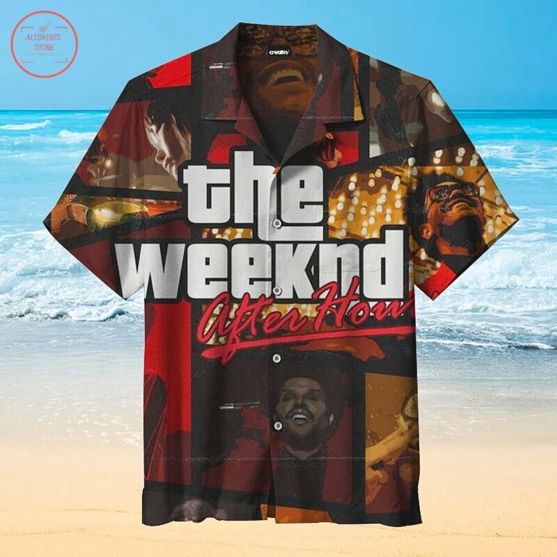 The Weeknd Hawaiian Shirt Outfit Beach Summer