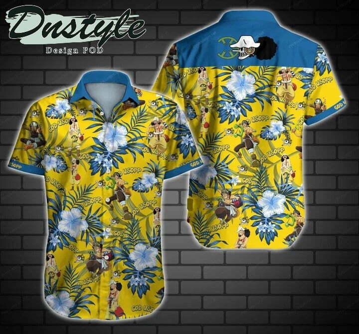 Tlmus God Usopp Hawaiian Shirt Outfit Beach Summer
