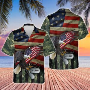 United States Army Hawaiian Shirt