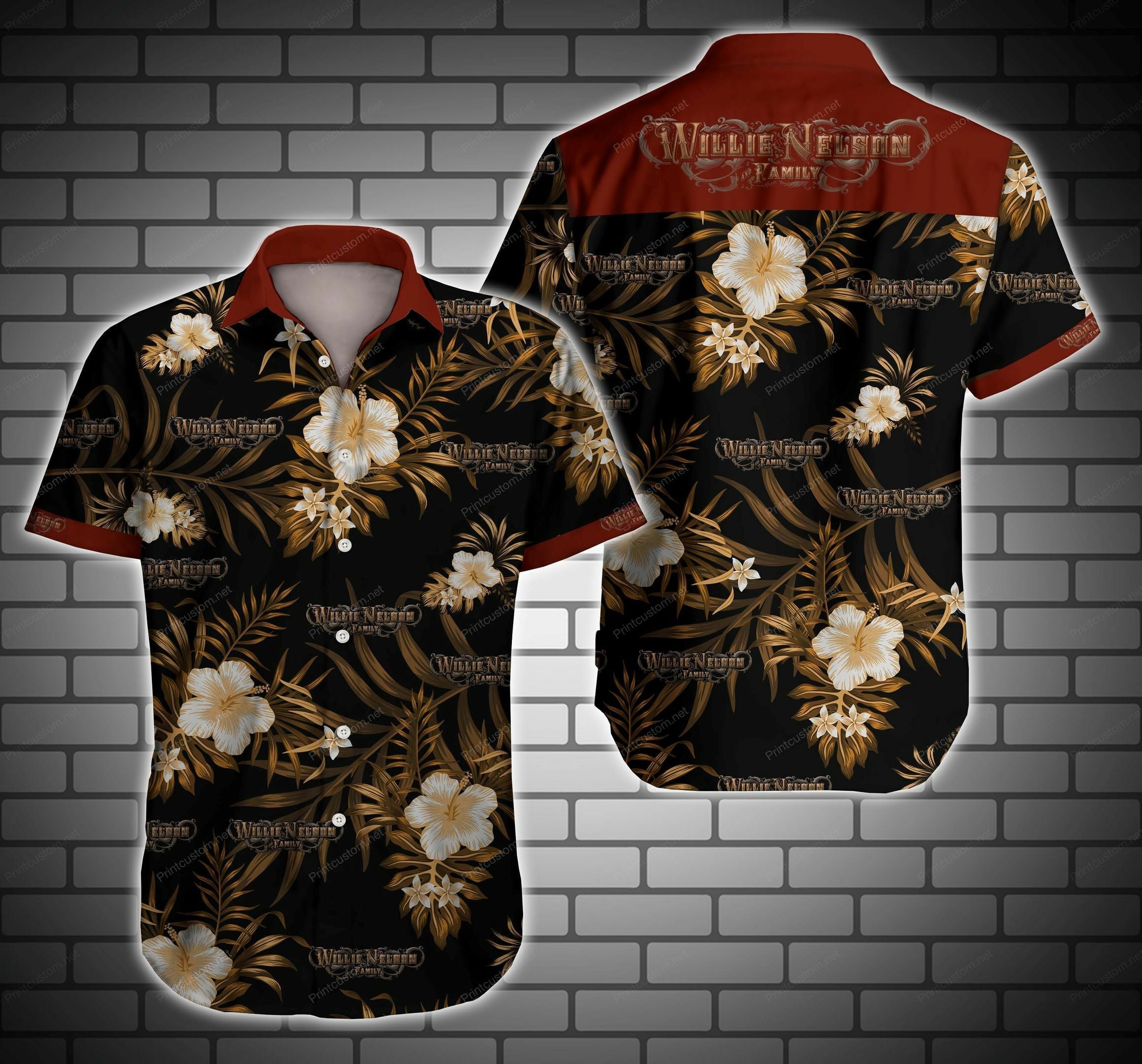 Willie Nelson Hawaiian Shirt Beach Outfit Summer