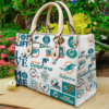 Miami Dolphins Women Leather Hand Bag