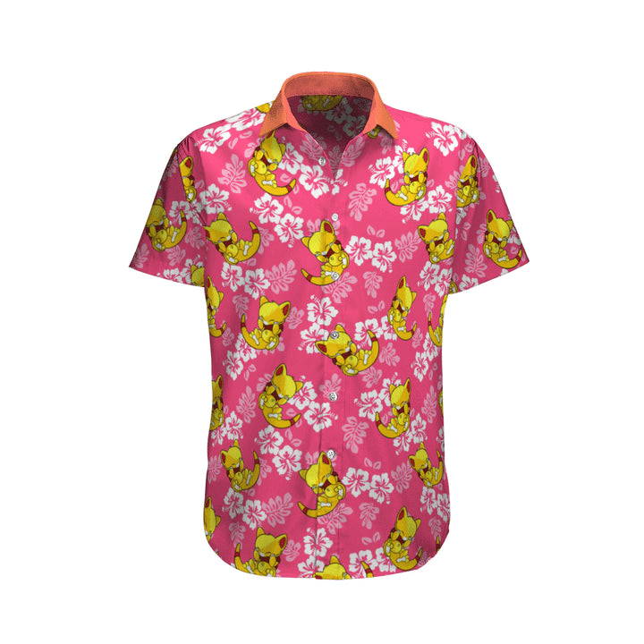 Abra Pokemon For Men Custom Hawaiian Shirt