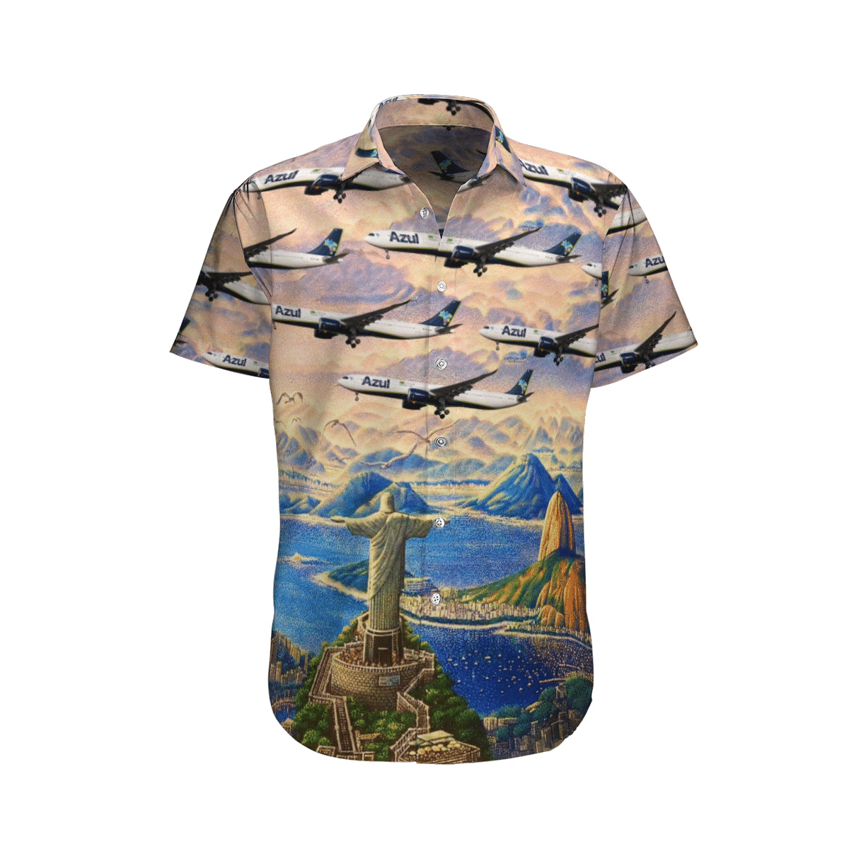 Azul Linhas A'Reas Brasileiras Airbus A330941N Hawaiian Shirt