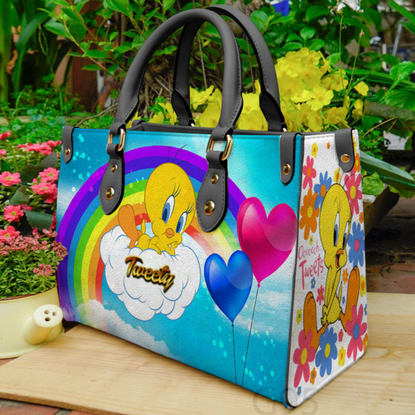 Tweety Bird 15 Women Leather Hand Bag