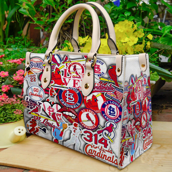 St Louis Cardinals 1 Women Leather Hand Bag