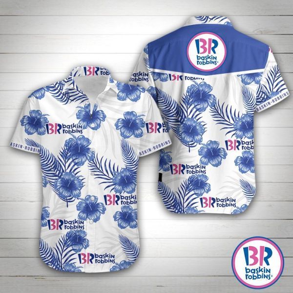 Baskinrobbins Hawaiian Shirt Summer Beach Outfit