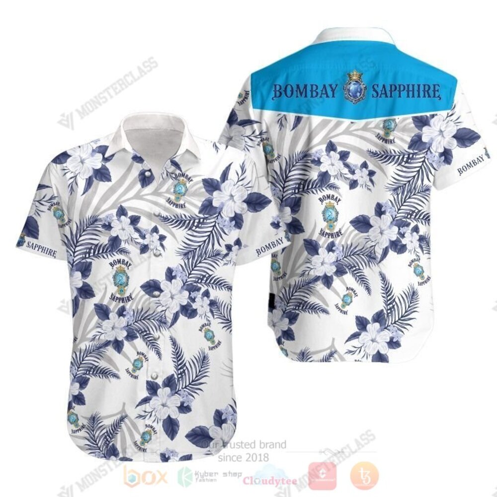 Bombay Shaphire Hawaiian Shirt Beach Outfit Summer