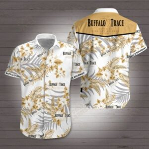 Buffalo Trace Hawaiian Shirt Summer Beach Outfit