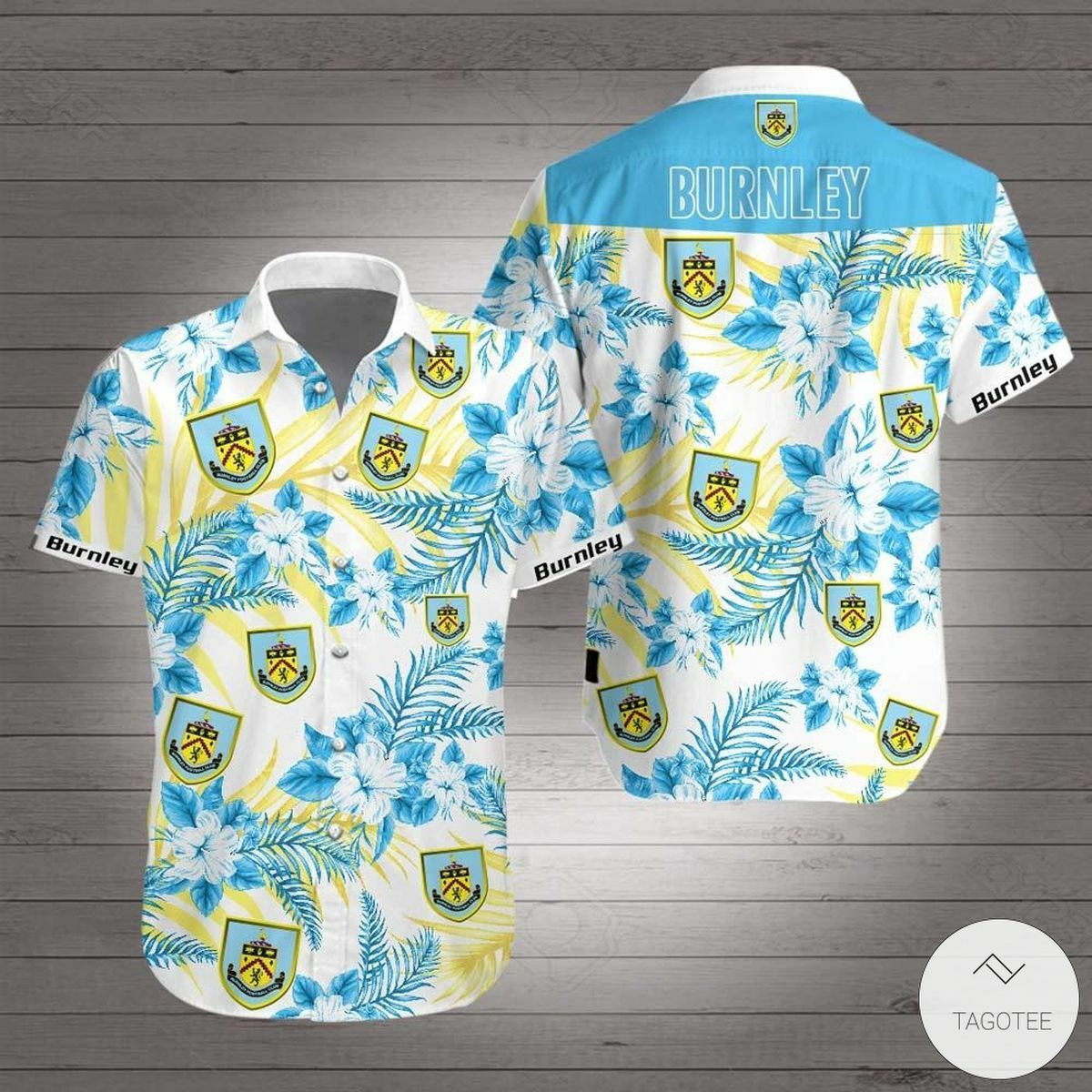 Burnley F.C Hawaiian Shirt Summer Beach Outfit