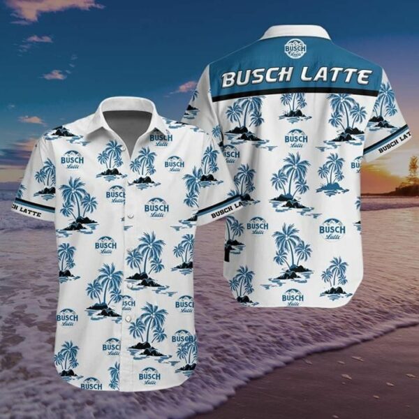 Busch Latte Beer Hawaiian Shirt