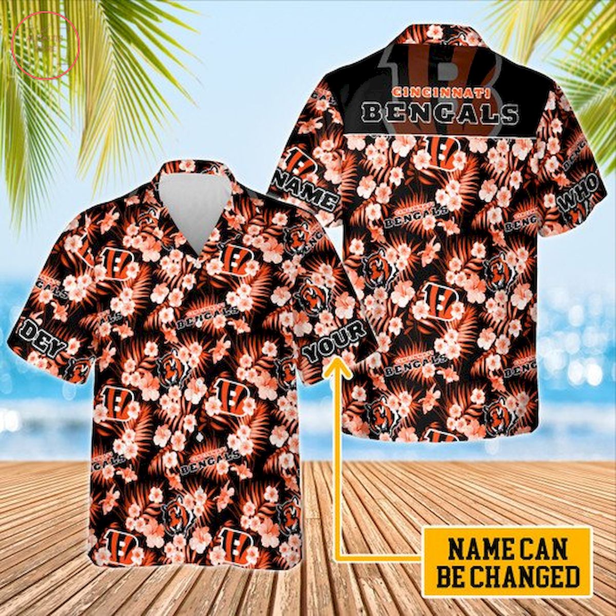 Cincinnati Bengals Custom Hawaiian Shirt