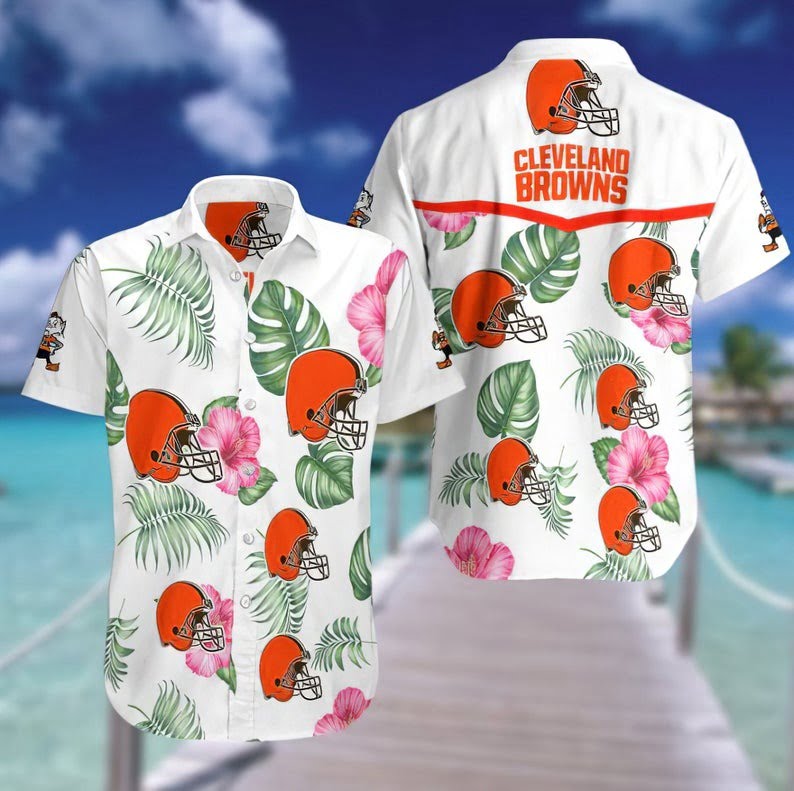 Cleveland Browns Hawaiian Shirt Outfit Beach Summer