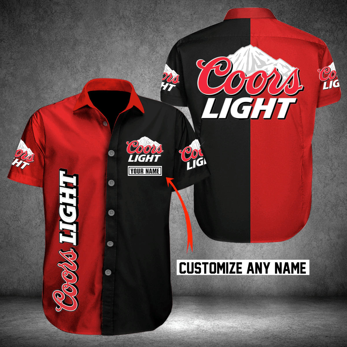 Coors Light Custom Hawaiian Shirt