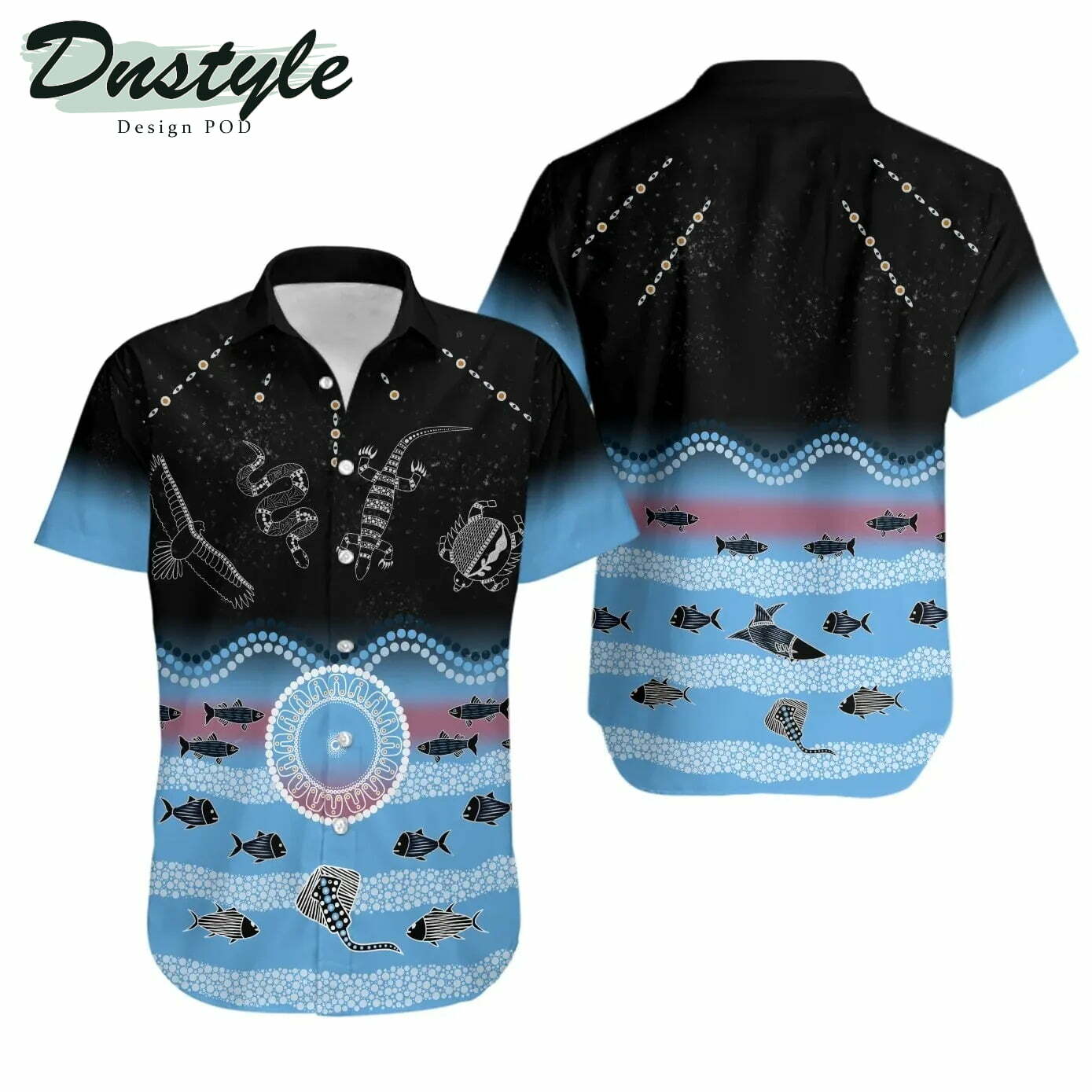 Cronullasutherland Sharks Indigenous 2020 Hawaiian Shirt