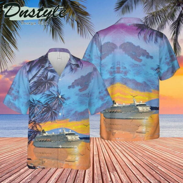 Crystal Cruises Ship Crystal Symphony Hawaiian Shirt