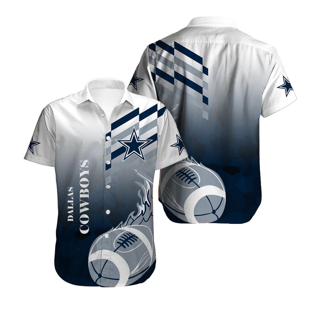 Dallas Cowboys Hawaiian Shirt Summer Outfit Beach