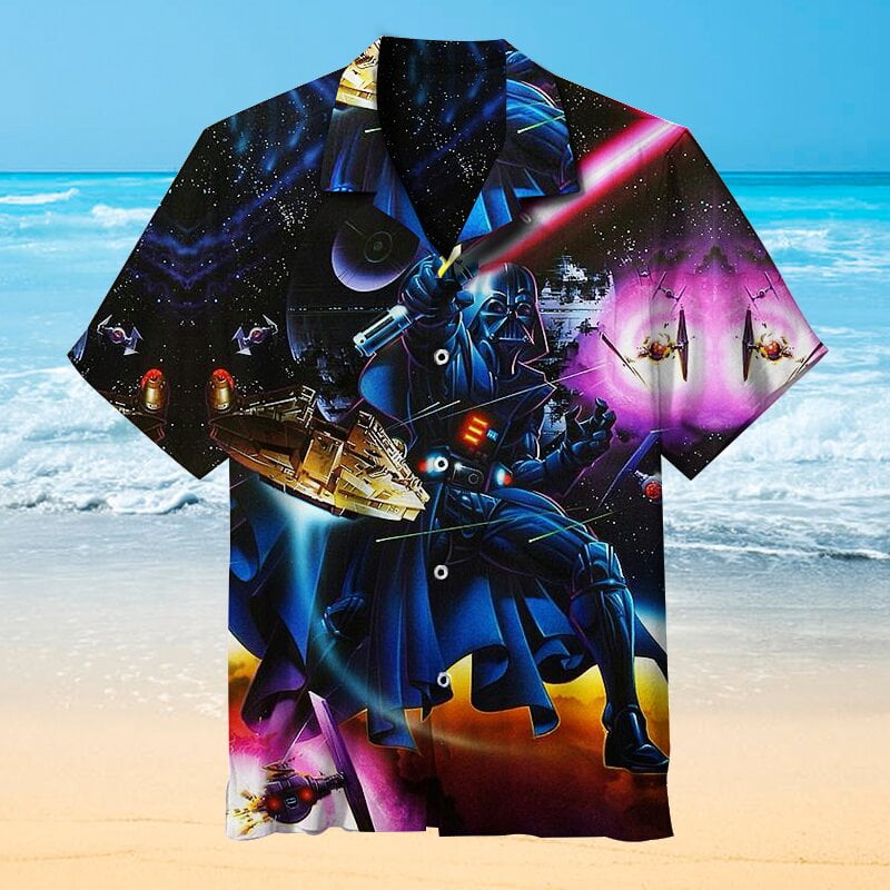 Darth Vader Hawaiian Shirt Outfit Summer Beach