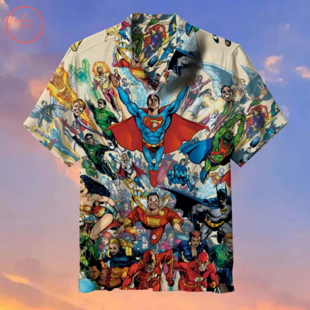 Dc Hero Hawaiian Shirt Beach Summer Outfit