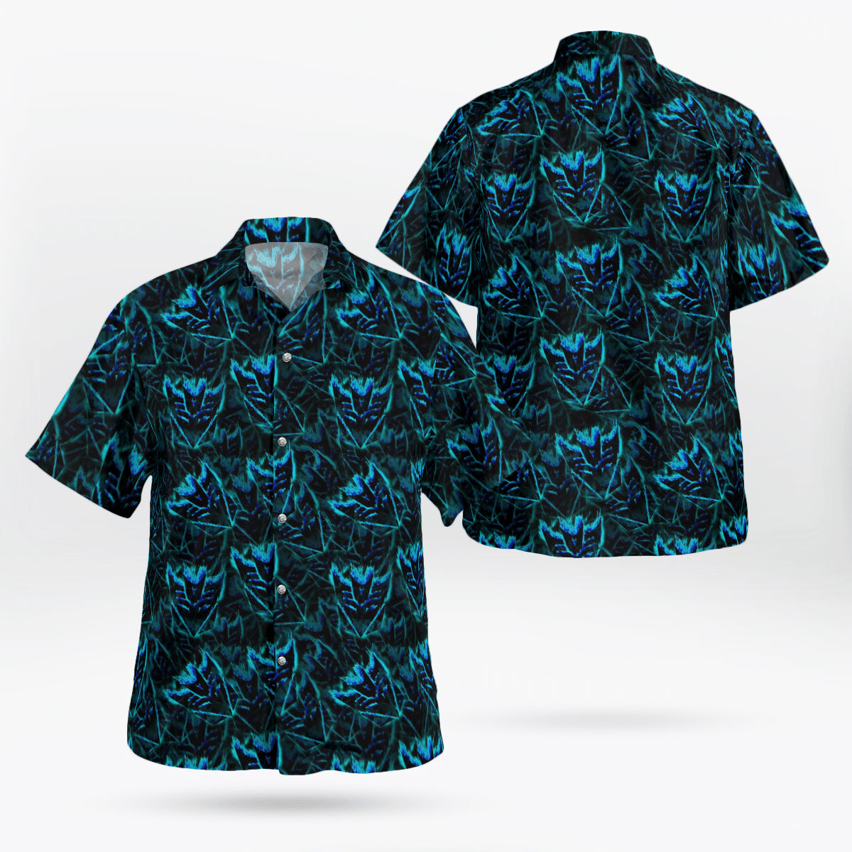 Decepticon Transformer 80S Hawaiian Shirt