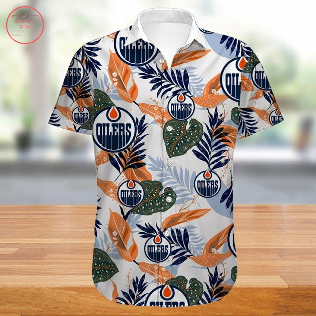 Edmonton Oilers Hawaiian Shirt Summer Beach Outfit