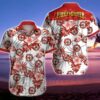 Firefighter Hawaiian Shirt Summer Beach Outfit