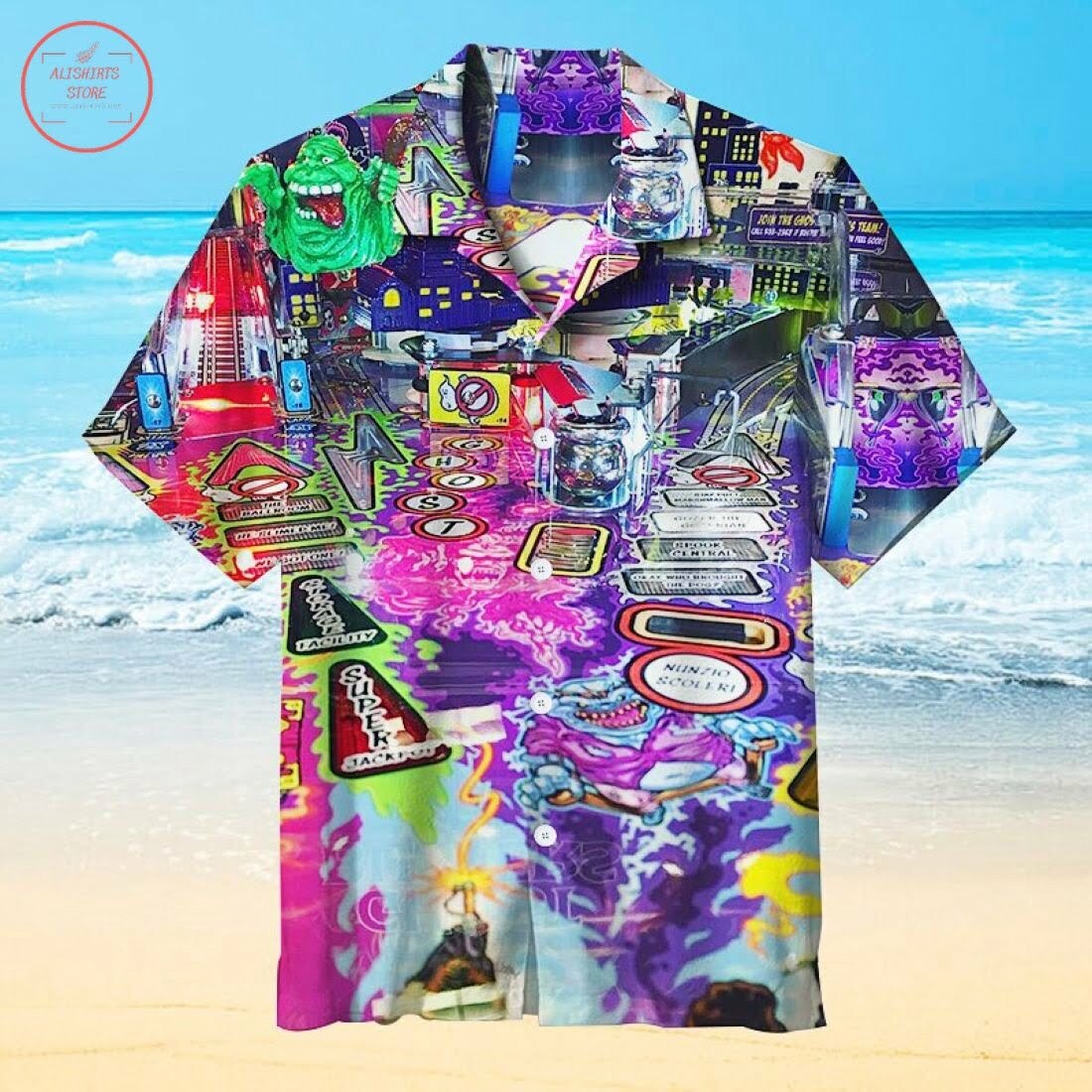 Ghostbusters Pill Universal Hawaiian Shirt