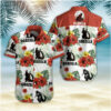 Godzilla Floral Hawaiian Shirt Outfit Beach Summer