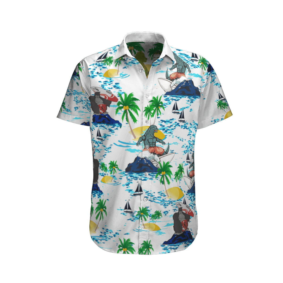 Godzilla Vs Kong Custom S Hawaiian Shirt