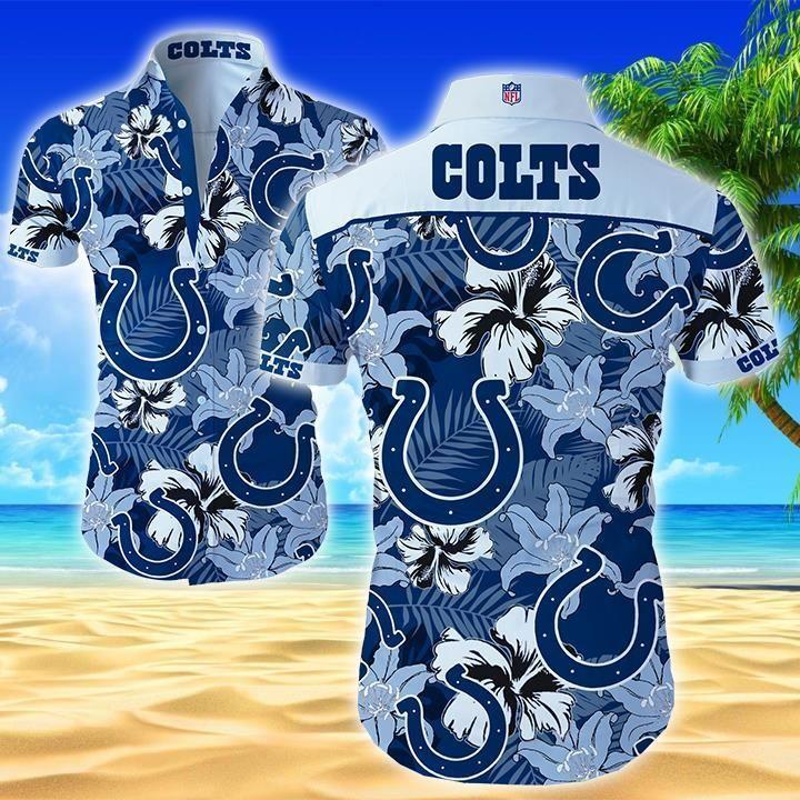 Great Indianapolis Colts Hawaiian Shirt