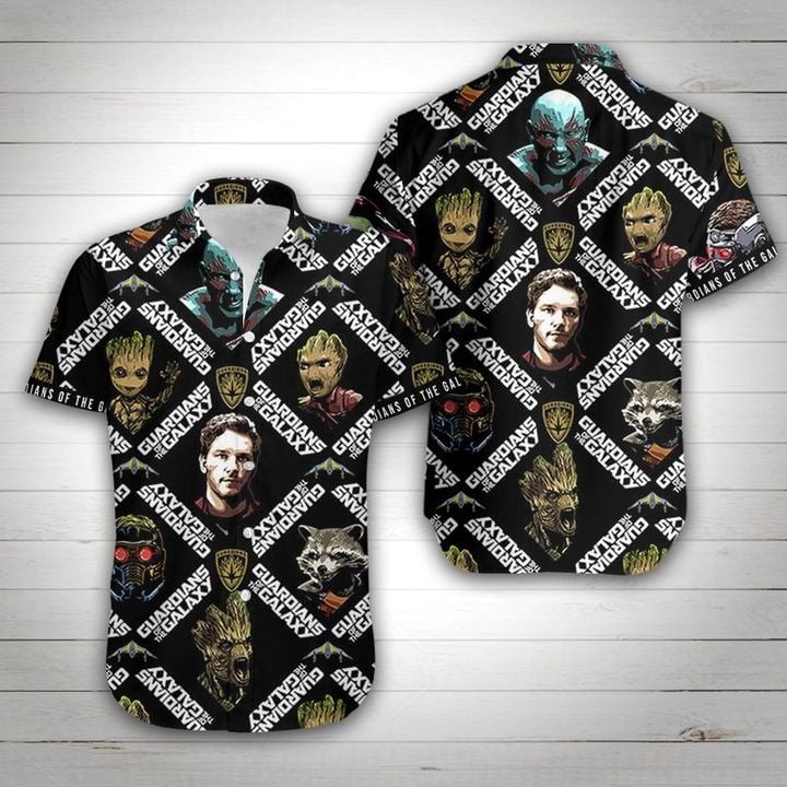 Guardians Of The Galaxy Hawaiian Shirt