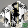 Guinness White And Black Coconut Hawaiian Shirt