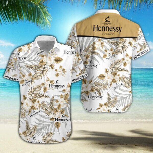 Hennessy Gognac Hawaiian Shirt Summer Beach Outfit