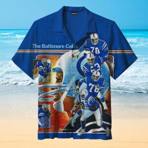 Indianapolis Colts Blue Hawaiian Shirt