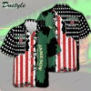 Jameson Irish Whiskey American Flag Hawaiian Shirt