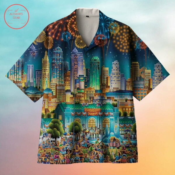 Kansas City Hawaiian Shirt Summer Outfit Beach