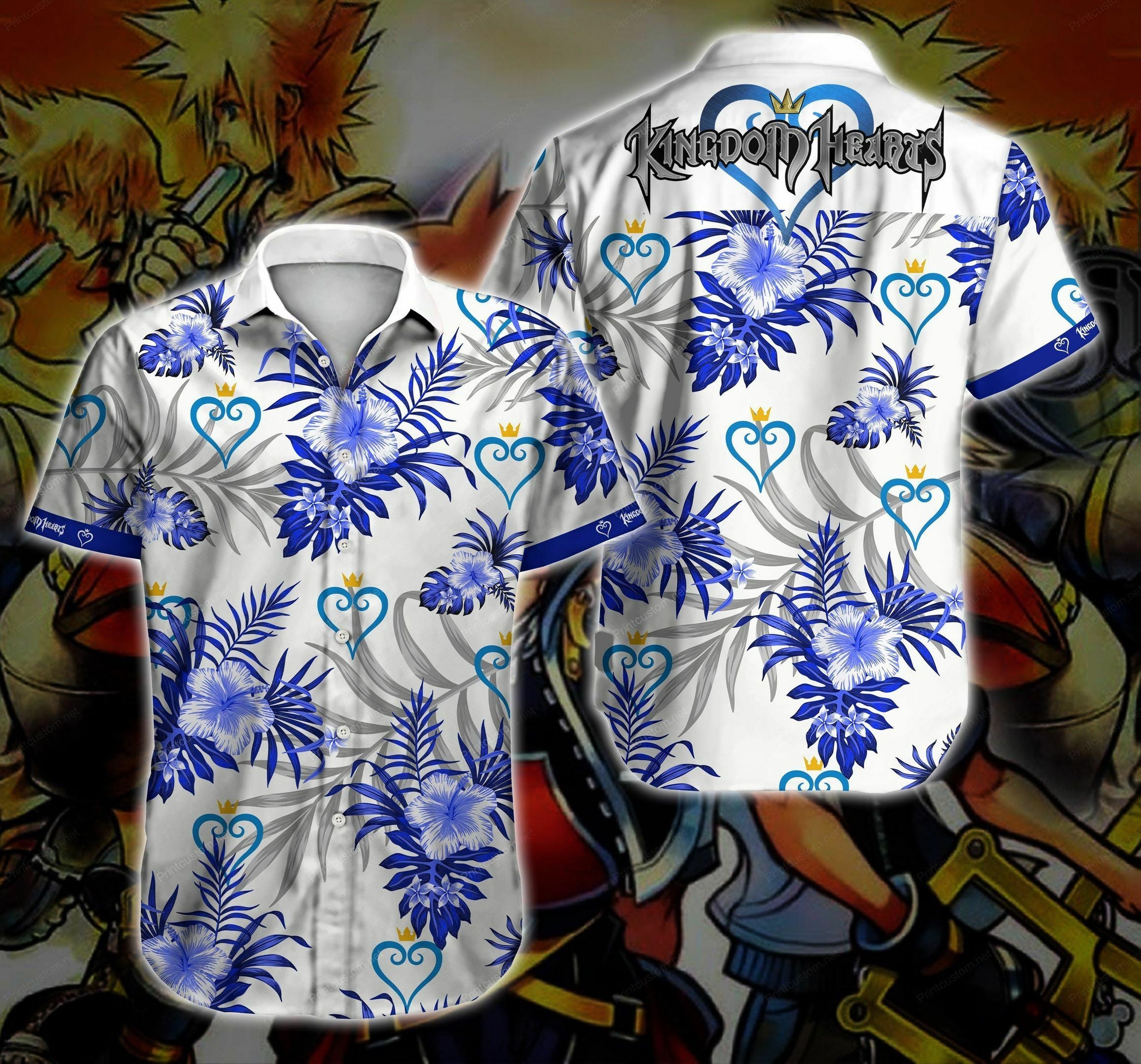 Kingdom Hearts Hawaiian Shirt Summer Outfit Beach