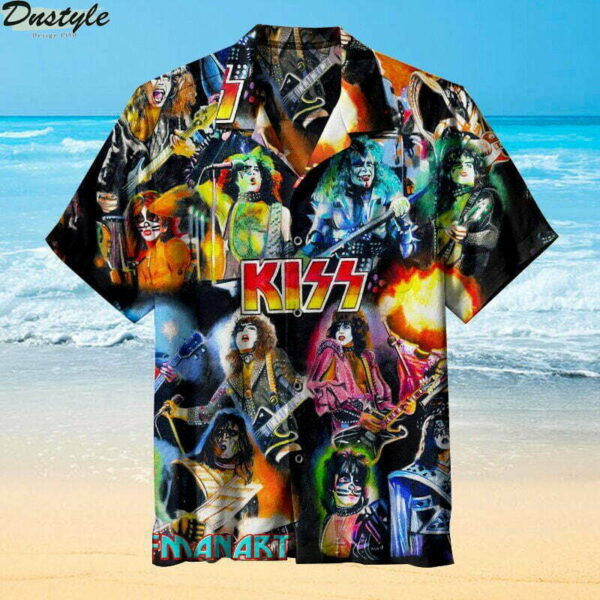 Kiss Band Hawaiian Shirt Outfit Beach Summer