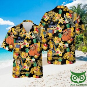 Labyrinth Animal Tropical Pineapple Anf Hawaiian Shirt