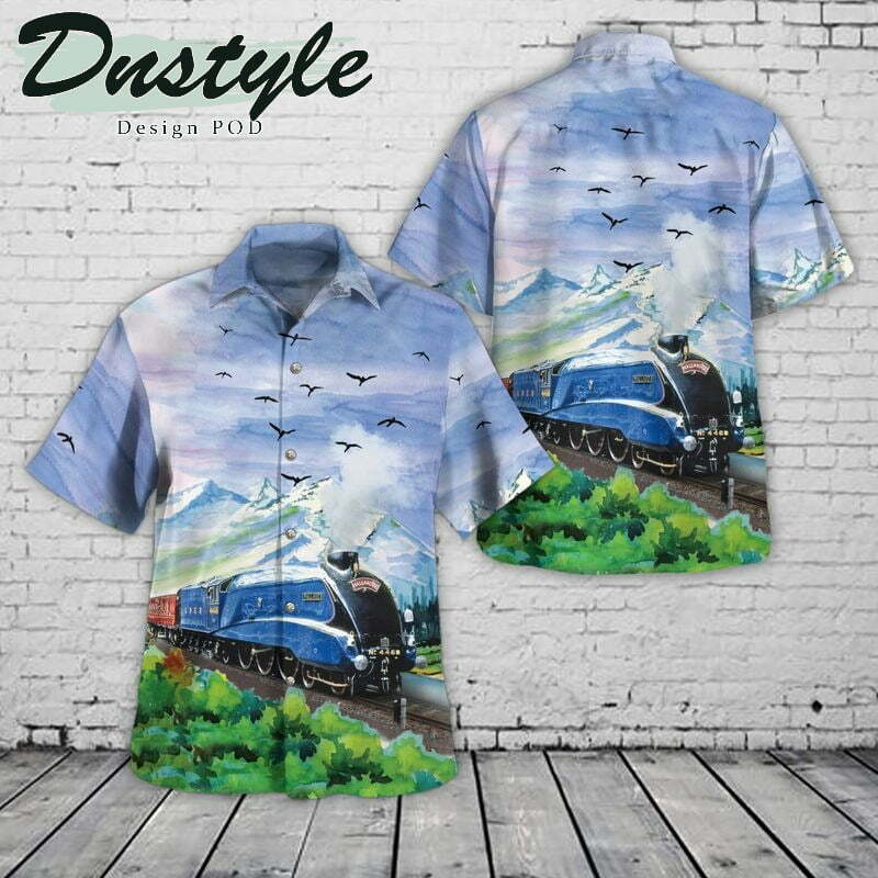 Lner Class A4 4468 Mallard Hawaiian Shirt