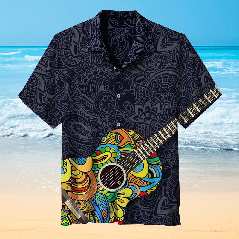 My Favorite Vintage Ed Guitar Hawaiian Shirt