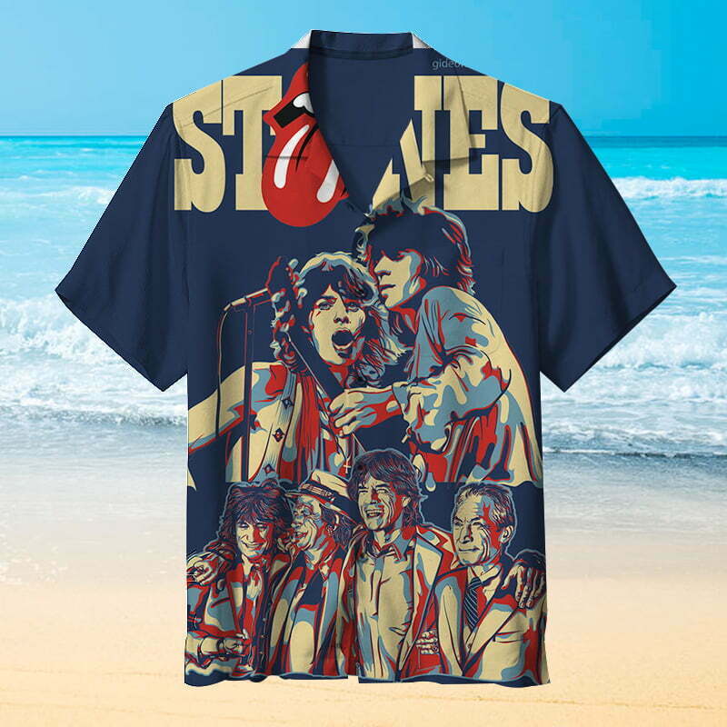 My Favourite Rolling Stones Hawaiian Shirt