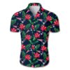 New England Patriots Floral Hawaiian Shirt