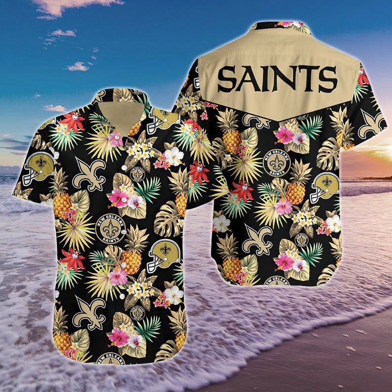 New Orleans Saints Hawaiian Shirt