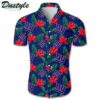 New York Giants Floral Hawaiian Shirt