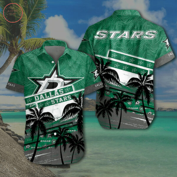 Nhl Dallas Stars Hawaiian Shirt Outfit Summer Beach