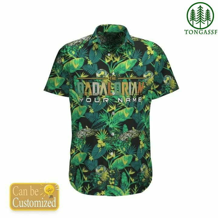 Personalized Dadalorian Hawaiian Shirt