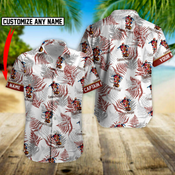 Personalized Tropical Basic Captain Morgan Hawaiian Shirt