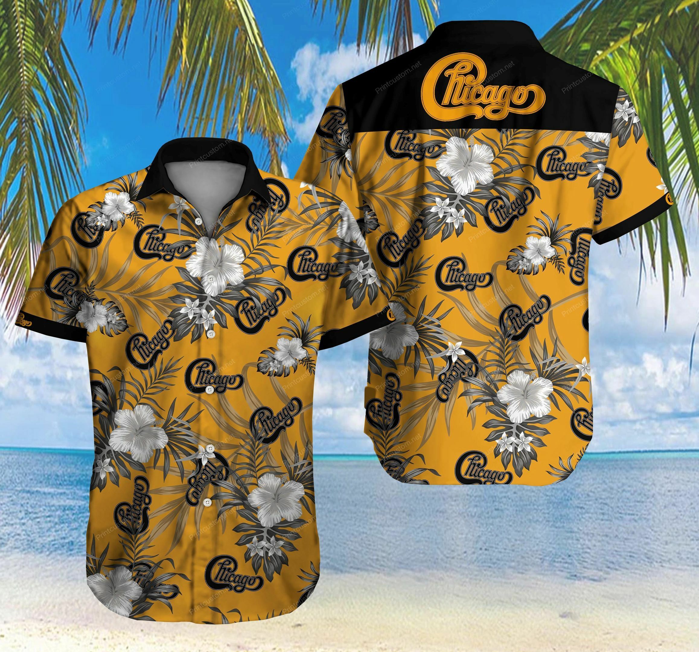 Proud Chicago Hawaiian Shirt Outfit Summer Beach